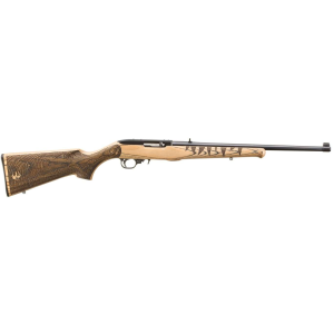 RUGER 1022 22LR GATOR SCENE BLUED NATURAL LAMINATE STOCK