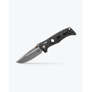 Benchmade Mini Adamas, Marbled Carbon Fiber, Drop-Point, Folding Knife