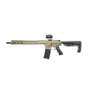 BRO 16 5.56 Spec 15 Rifle 15 MLOK w/ ZeroTech Trace red dot - M17 COYOTE