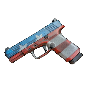 RUGER RXM 9MM PISTOL 4 AMERICAN FLAG OR 215RD MAGS