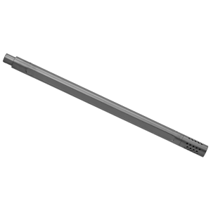 True Precision Inc TP1022BBLA TP/22  16 Compensated Stealth Gray 416R Stainless Steel Barrel Fits Ruger 10/22