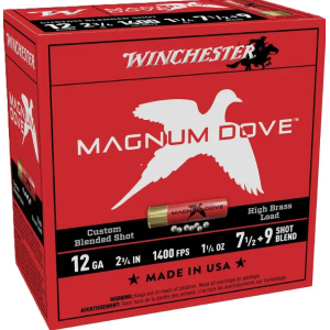 020892029675 WIN Mag Dove 12ga 2.75 #7.5-9 1-1/4oz 25/10 020892029675 020892029675