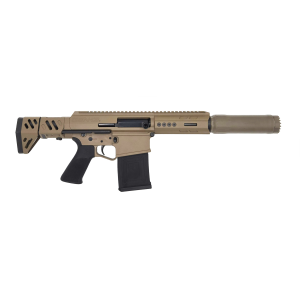 Genesis Arms Gen-12 PDS 12 Gauge 5+1rd Magazine 5 Barrel w/ HUXWRX Ventum 12 K Supressor FDE Short Barrel Shotgn - Genesis Arms