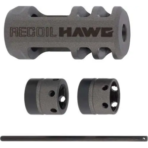 BG RECOIL HAWG MUZZLE BREAK CRKT TUNGSTEN W/2 COLLARS/TOOL