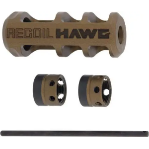 BG SPORTER RECOIL HAWK MUZZLE BREAK B BRONZE.30CAL & SMALLER