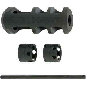 BG SPORTER RECOIL HAWK MUZZLE BREAK MATTE BLACK .30CAL SMLLR
