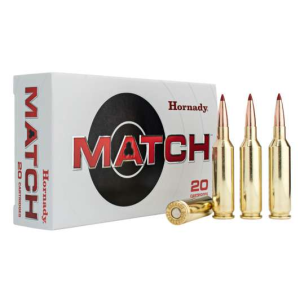 HORNADY Match Amo 25 Creedmoor 134r Eld Match 20rd (10 Box Case)
