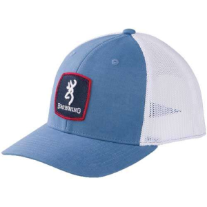 BROWNING CAP FINN MESH SNAPBCK SQUARE PATCH DENIM OSFM