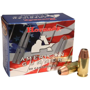 Hornady 90904 American Gunner 45 ACP 185 gr XTP Hollow Point 20 Bx/ 10 Cs