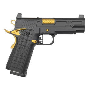 Guncrafter Industries Hellcat X2 Commander 9mm 425 Gold Barrel 2 17rd Magazines RMR Ready Pistol
