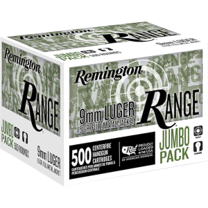 Bulk Remington Luger Range FMJ Ammo