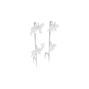 B/C 2/3 IPSC SILHOUETTE TARGET WHT