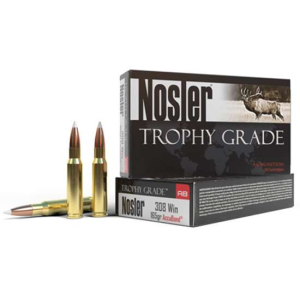NOSLER 60076 Trophy Grade 280 Ackley Improved 160 Gr Accubond 20 Bx/ 10 Cs