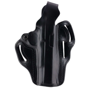 Desantis Gunhide 001BAB6Z0 Thumb Break Scabbard  Black Leather Belt fits Glock 19,19X Right Hand
