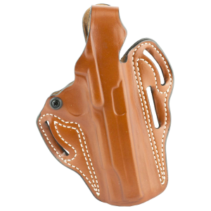 Desantis Gunhide 001TA21Z0 Thumb Break Scabbard  Tan Leather OWB 1911 5 Right Hand