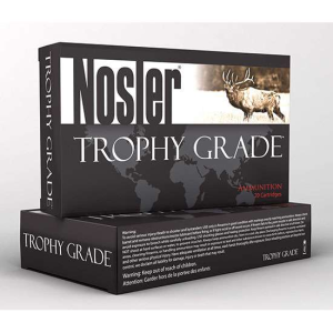 NOSLER 60010 Trophy Grade 257 Roberts +p 110 Gr Accubond 20 Bx/ 10 Cs