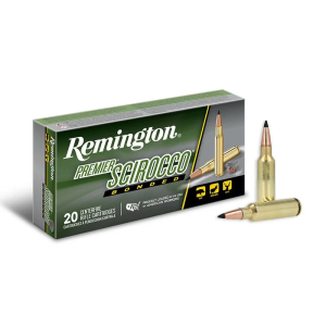 Remington Ammunition PRSC300WSMB Premier Scirocco Bonded 300 WSM 180 gr Swift Scirocco Bonded (SSB) 20 Bx/ 10 Cs