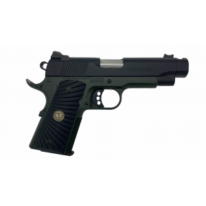 Wilson Combat Carry Comp Compact 9mm 45 Barrel 1 8rd and 1 10rd Magazine Black Slide w Green Frame Pistol