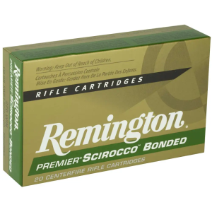Remington Ammunition PRSC270WA Premier Scirocco Bonded 270 Win 130 gr Swift Scirocco Bonded (SSB) 20 Bx/ 10 Cs