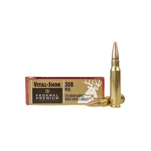 Federal Premium Barnes Triple-Shock X Ammo
