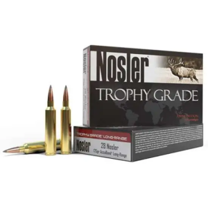 Nosler 60146 Trophy Grade Long Range 6.5 Grendel 129 gr AccuBond 20 Bx/ 10 Cs