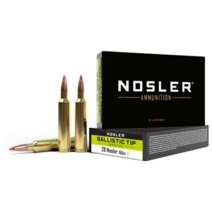 NOS Ammo 28 NOS 160gr Ballistic Tip Sp 20rd