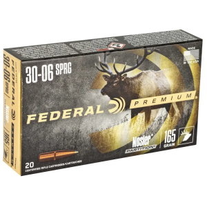 Federal Premium Springfield Nosler Partition NP Ammo