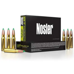 NOSLER 40062 Ballistic Tip Hunting 270 Win 130 Gr Ballistic Tip 20 Bx/ 10 Cs