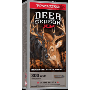 WINCHESTER 300 WSM 180 DEER XP WINCHESTER 20 RD/BX 10 BX/CS