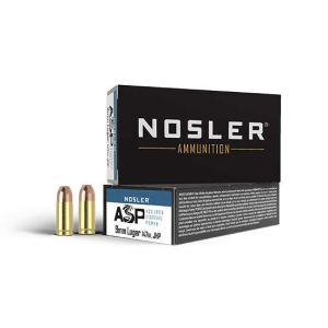 Nosler Match Grade Luger JHP Ammo