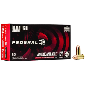 Federal American Eagle Indoor Range Training IRT Luger TMJ Ammo