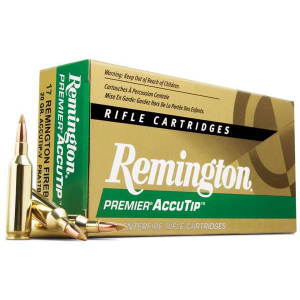REMINGTON Ammunition Pra204a Premier Accutip-v 204 Ruger 32 Gr Accutip-v 20 Bx/ 10 Cs