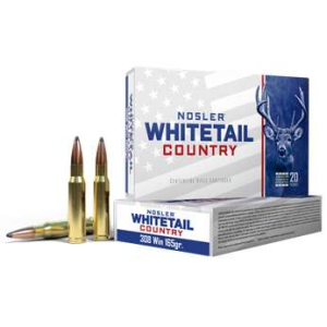 Nosler Whitetail Country Spitzer Boat Tail Case Ammo