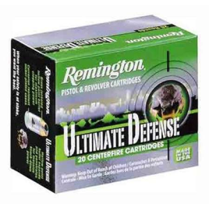 REMINGTON Ammunition Hd40swa Ultimate Defense 40 S&w 165 Gr Brass Jacket Hollow Point (bjhp) 20 Bx/ 25 Cs
