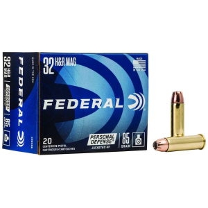 FEDERAL C32hrb Personal Defense 32 H&r Mag 85 Gr Jacketed Hollow Point (jhp) 20 Bx/ 25 Cs