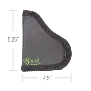 Sticky Holsters SM4 SM-4  Taurus Curve Latex Free Synthetic Rubber Black w/Green Logo