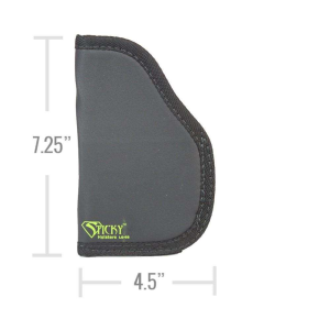 Sticky Holsters Sticky Holsters LG6SMOD LS LG-6S  3-4 Large Auto with Laser Latex Free Synthetic Rubber Black w/Green Logo - $17.99 at BattleHawk Armory