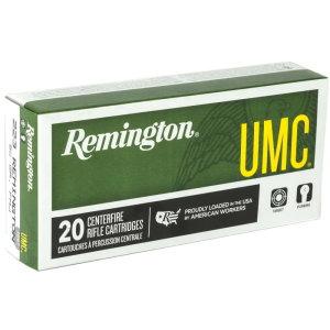 Remington Ammunition L223R8 UMC 223 Rem 50 gr Jacketed Hollow Point (JHP) 20 Bx/ 10 Cs