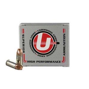 UNDERWOOD Ammo 9mm Luger +p+ 90gr. Xtreme Defender 20-pack