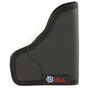 Desantis Gunhide N38BJZ3Z0 Nemesis  Pocket Diamondback DB380 with CT LG-491/DB9; Kimber Solo Rubberized Fabric Black