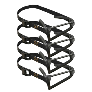 Muddy MUD-MSS-4PK Micro Stagger Step Black Steel Nylon