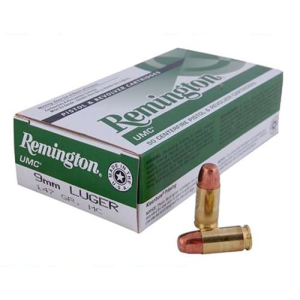 Remington UMC Luger FMJ Ammo