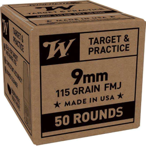 WINCHESTER Sg9w50 9mm Fmj 50rd