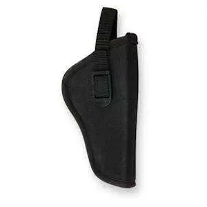 Bulldog DLX14 Pit Bull Hip Holster Black Nylon OWB 5-6.5 Med, Lg DA Revolver Right Hand