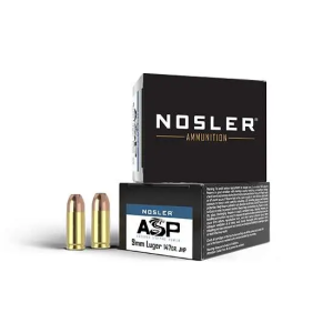 Nosler Match Grade Luger JHP Ammo