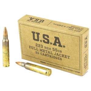 WIN Service Grade 223rem 55gr Fmj 20rd Box