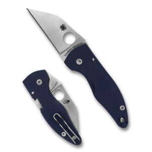 Spyderco C264GPCBL MicroJimbo  2.45 G10 Handle