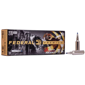 FEDERAL P270wsmta1 Premium 270 Wsm 136 Gr Terminal Ascent 20 Bx/ 10 Cs