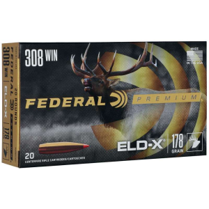 Federal Extremely Low Drag-eXpanding ELD-X Ammo