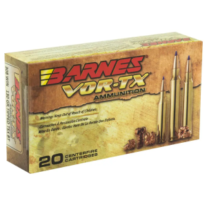 308/7.62x51mm Ammo - Barnes VOR-TX Tipped Boat Tail TSX Barnes VOR-TX Tipped Boat Tail TSX Ammo